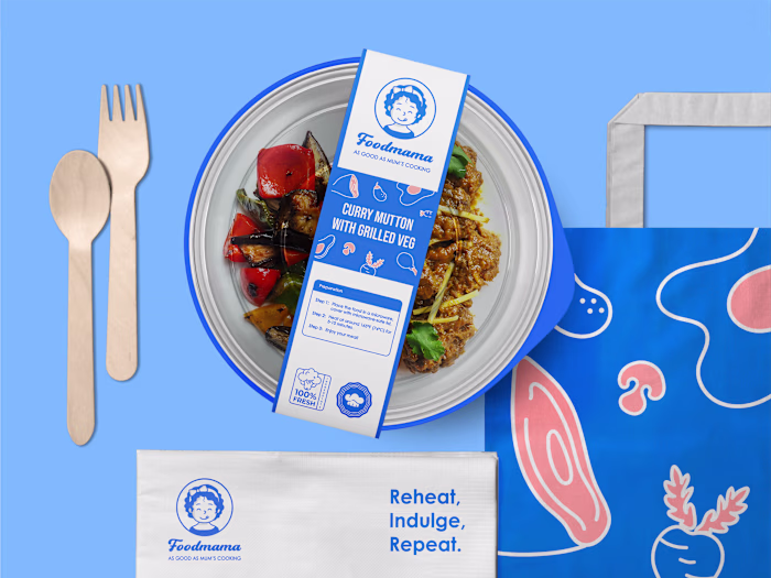 Foodmama - Healthy Food branding