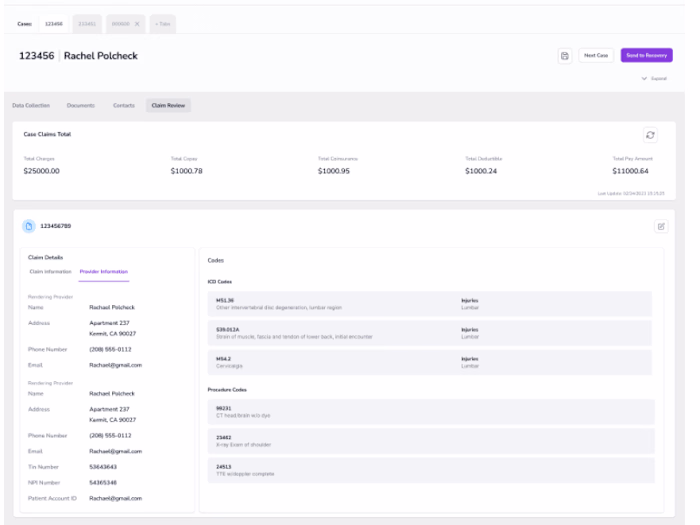Designing User-Centric Interfaces for B2B Healthcare Subrogation