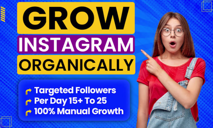 I will do instagram promotion for fast organic instagram growth…