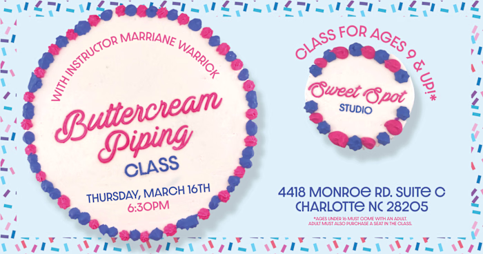 Social Media Marketing For Buttercream Piping Class 