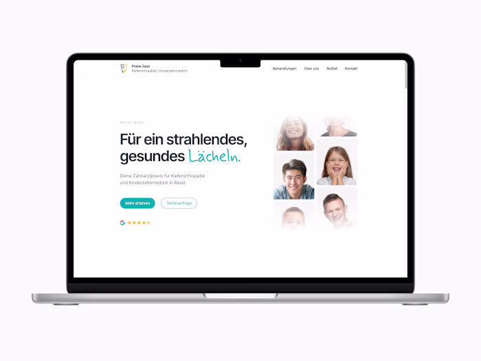 Jaun - Dentist website