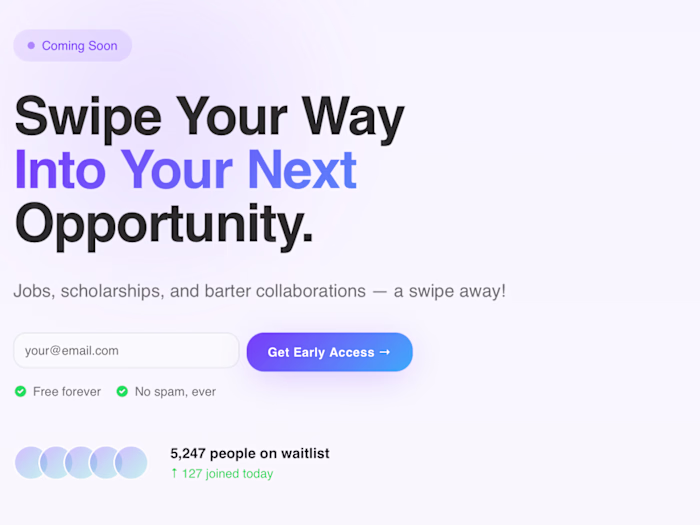 Swipe - The Gen Z App for Jobs, Education & Skill Swaps