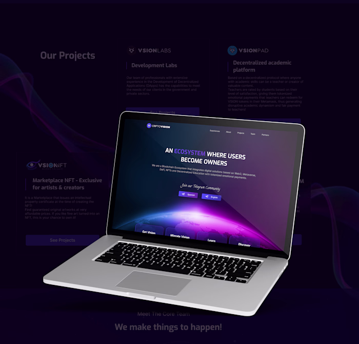 website Landing Page