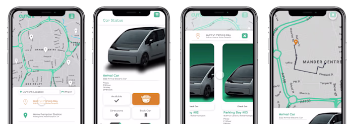 Current Car Sharing - Full Branding