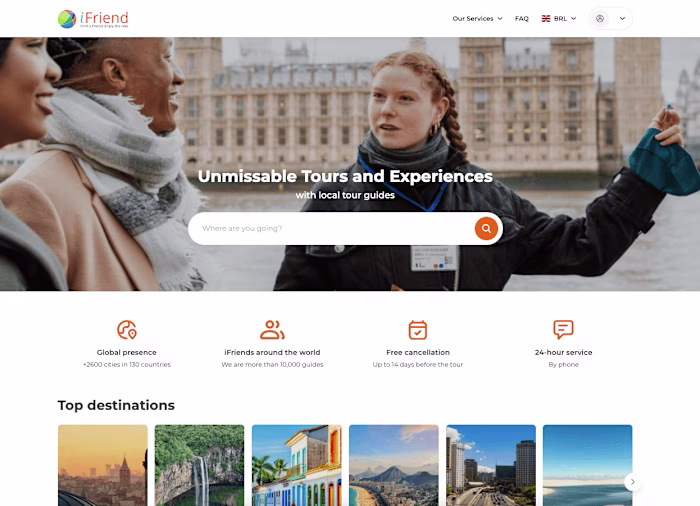 iFriend: Next.js Migration & SEO Optimization