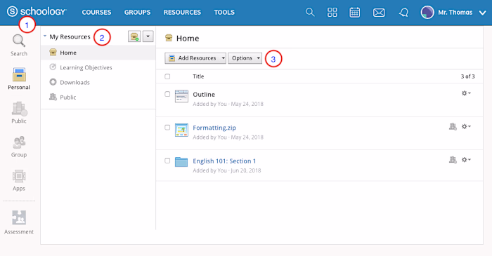 Getting Started on Schoology - For Instructors