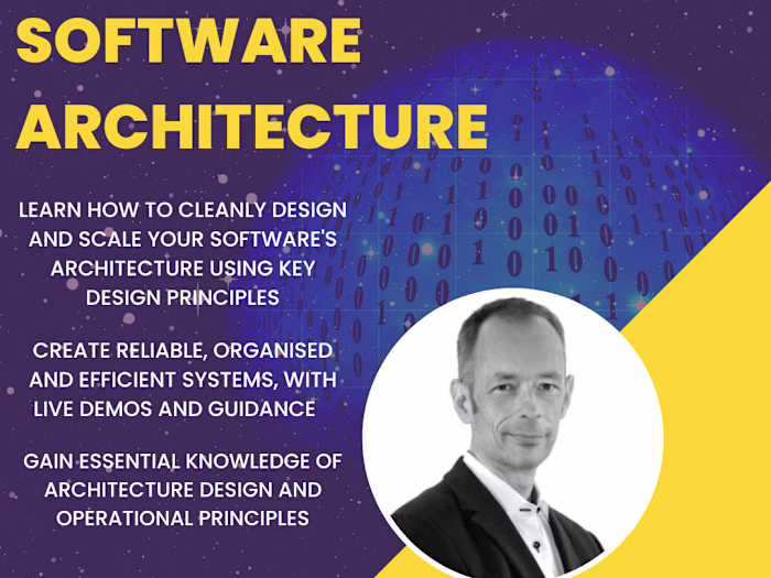 Graphic for Software Architecture Webinar