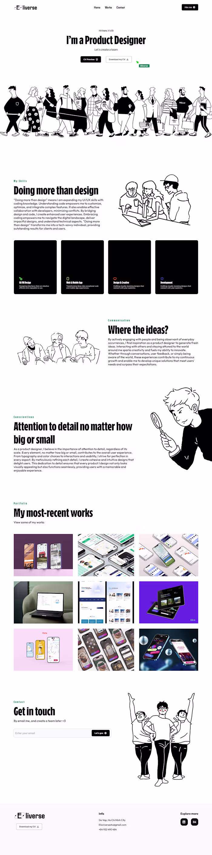 Personal Landing Page