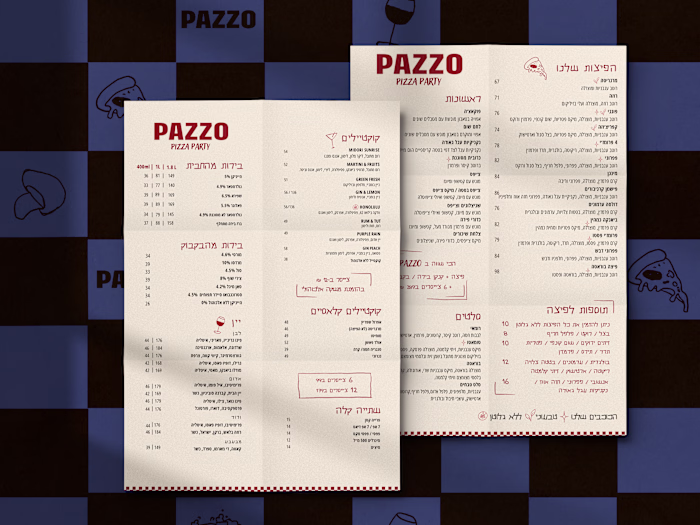 Pazzo Pizza Bar – A Bold Rebrand