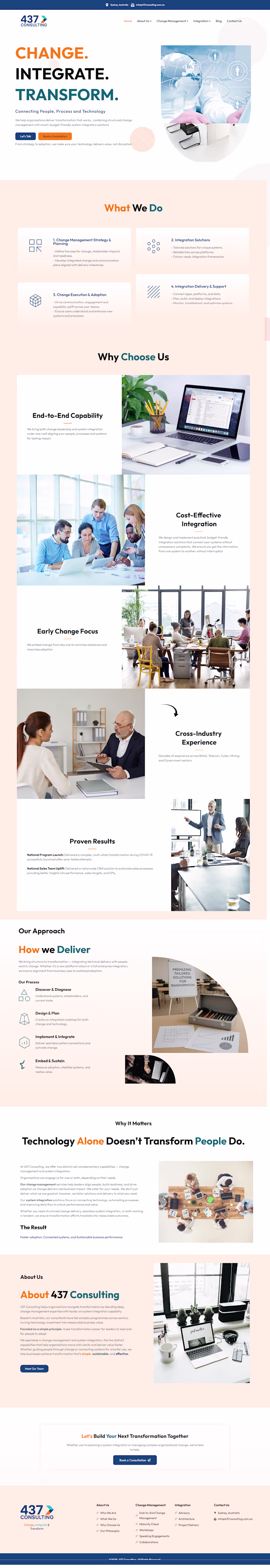 WordPress website