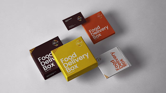 Abhiruchi Brand Identity | Indian Restaurant Branding