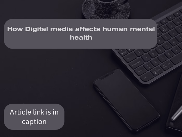 Topic: Mental health affected by digital devices