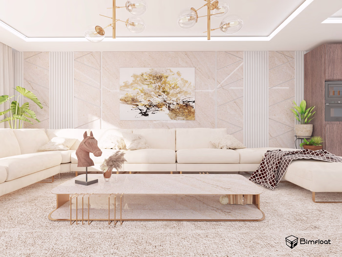 Interior design for apartment in Marbella. Bimfloat :: Behance