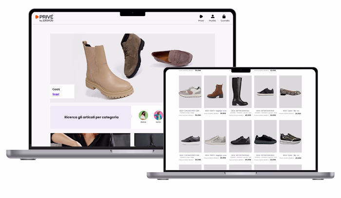 UX case study of Privé by Zalando website