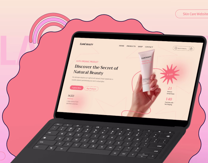 Skin Care Landing Page