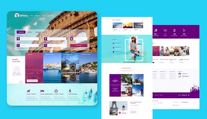 Tripplug Website Revamp