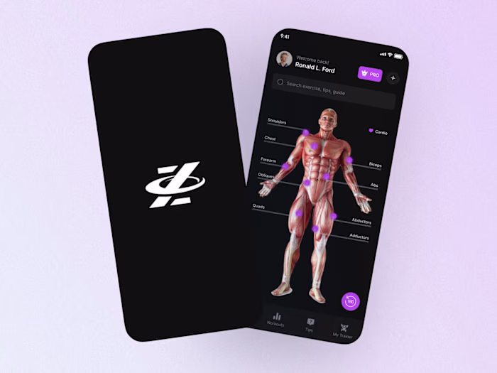 Z Fitness –– Mobile App Design