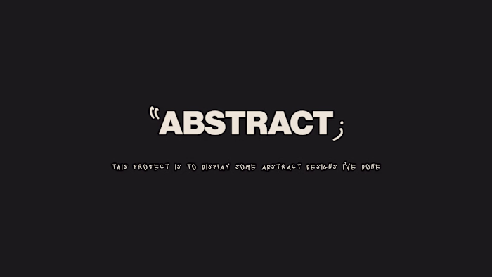 ABSTRACT LOGOS