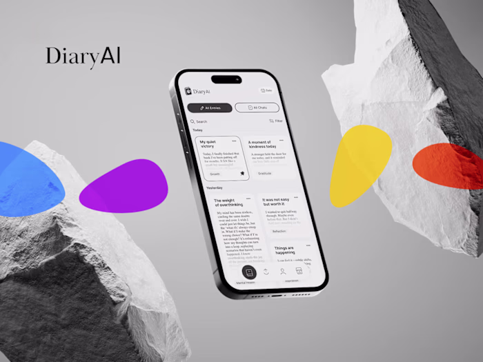 Diary AI • App Design