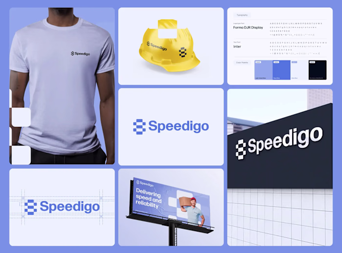 Brand Identity Design for Logistics Startups - Speedigo Proj...