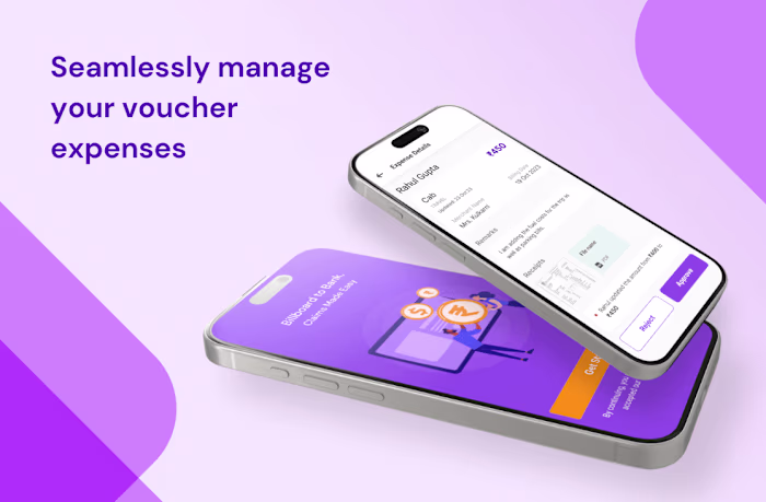 UI/UX Journey of Voucher Expense Management App