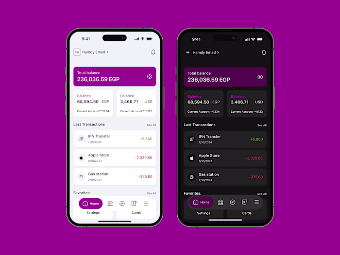 QNB Bebasata Mobile-Banking App "Redesign"
