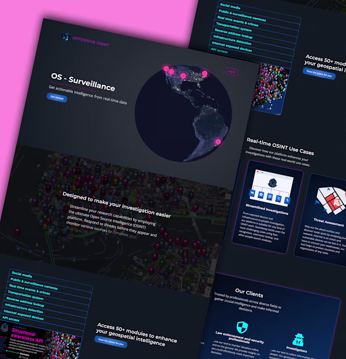 SaaS Landing Page - case study