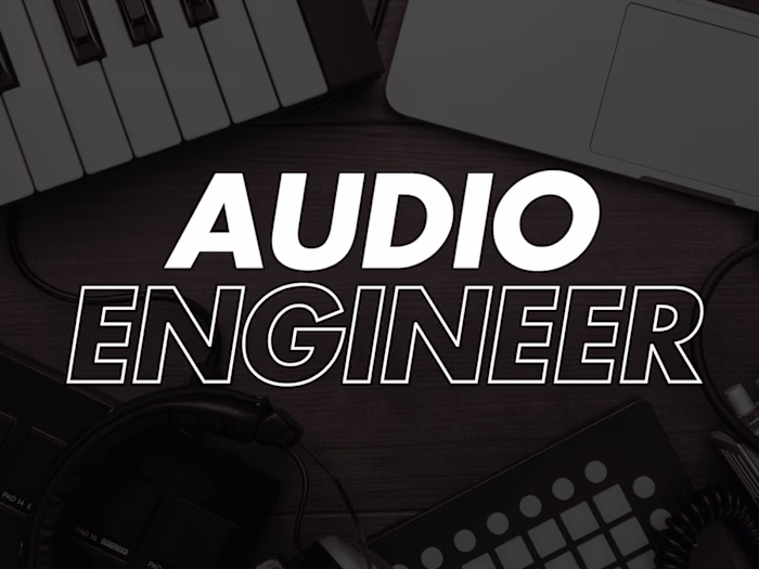 Audio Engineer (Specializing in Mixing and Mastering