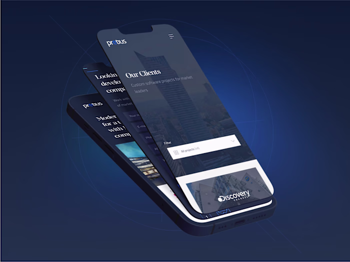 Pretius website redesign