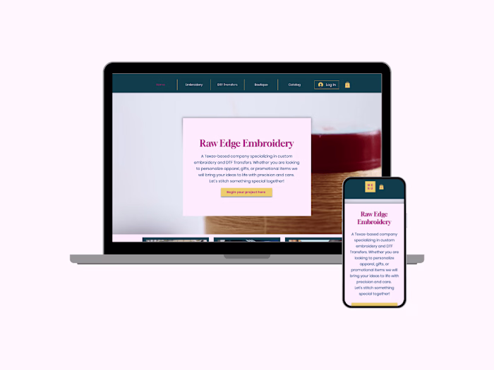 Five Page Website Redesign