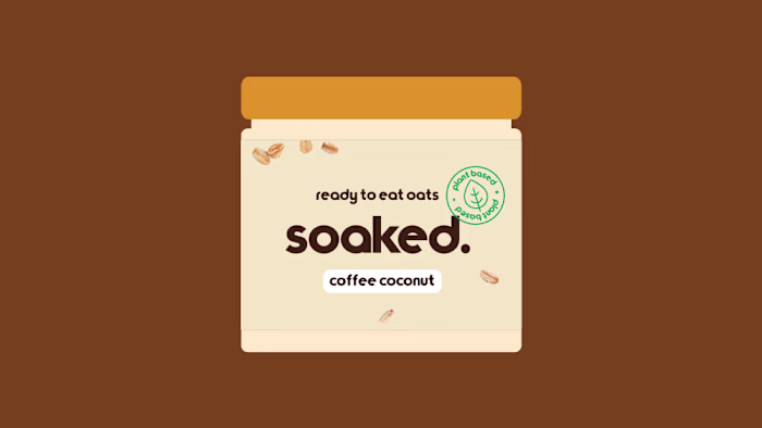 Soaked Oats Packaging