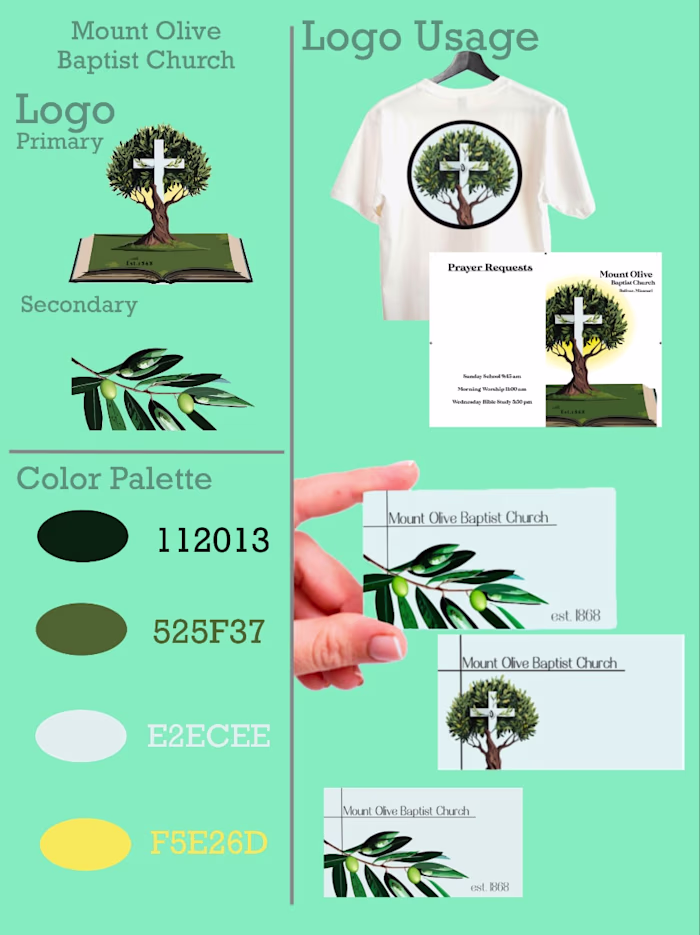Brand Design for Mnt. Olive Baptist Church
