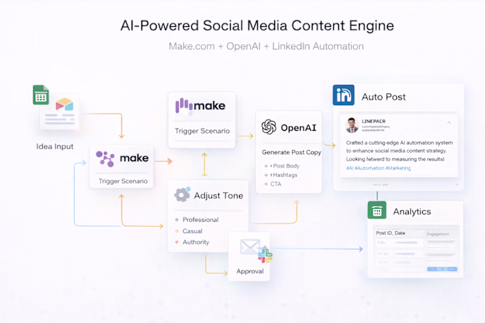 AI-driven Content Automation System
