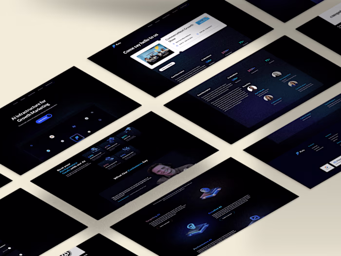 Custom WordPress Theme Development for AI Growth Marketing