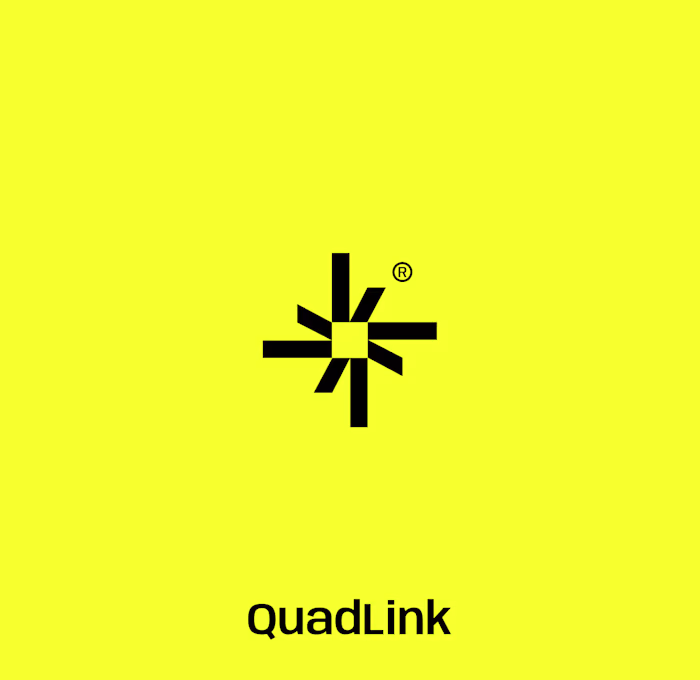 QuadLink Visual Identity Design #Logo #Logodesign #Branding ...