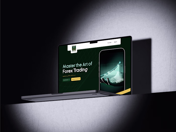 Forex Course Landing Page