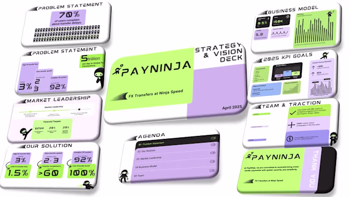 Fintech Pitch Deck Redesign