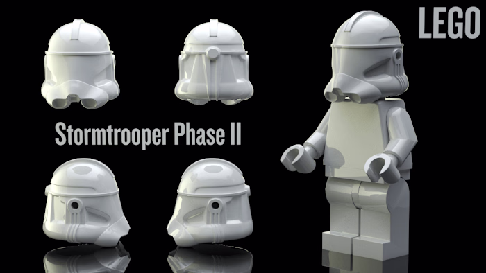 LEGO Accessories 3d modeling for 3d printing & mould making