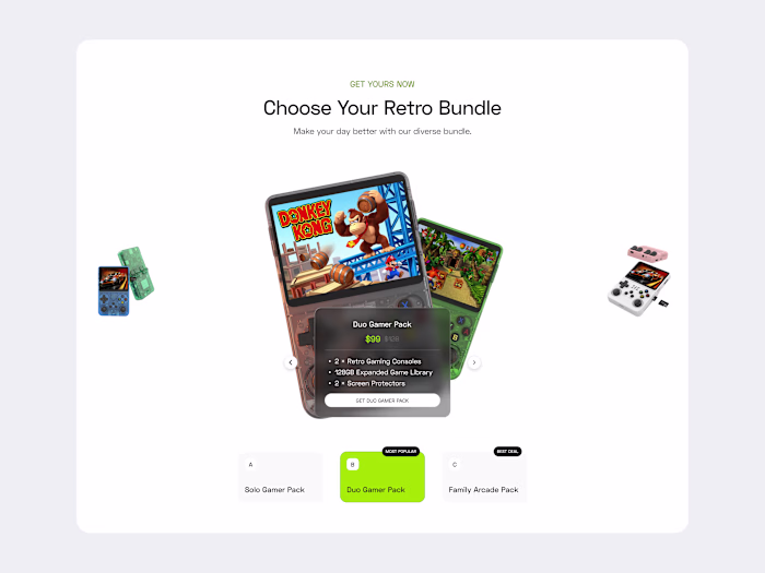 Product Bundle Section – E-commerce