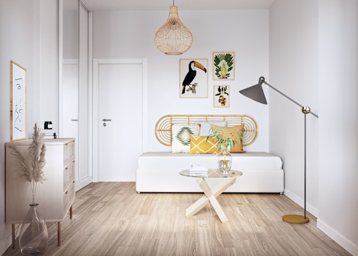 Photo-Realistic 3D Design Solutions for Small Room