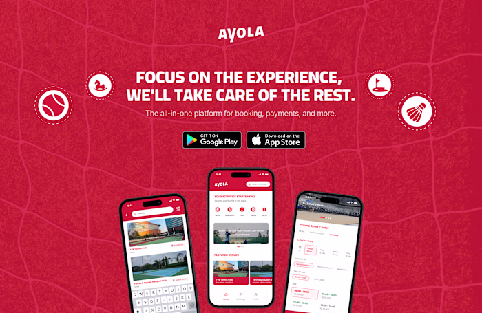 Booking Experience Platform for Ayola