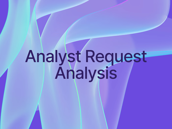 Analyzed Request completion vs due date