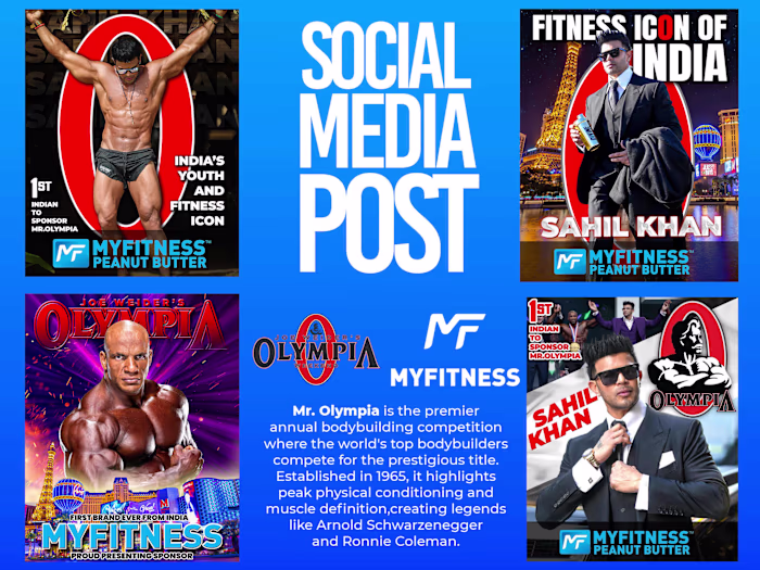 Mr Olympia x My Fitness Instagram Posts :: Behance
