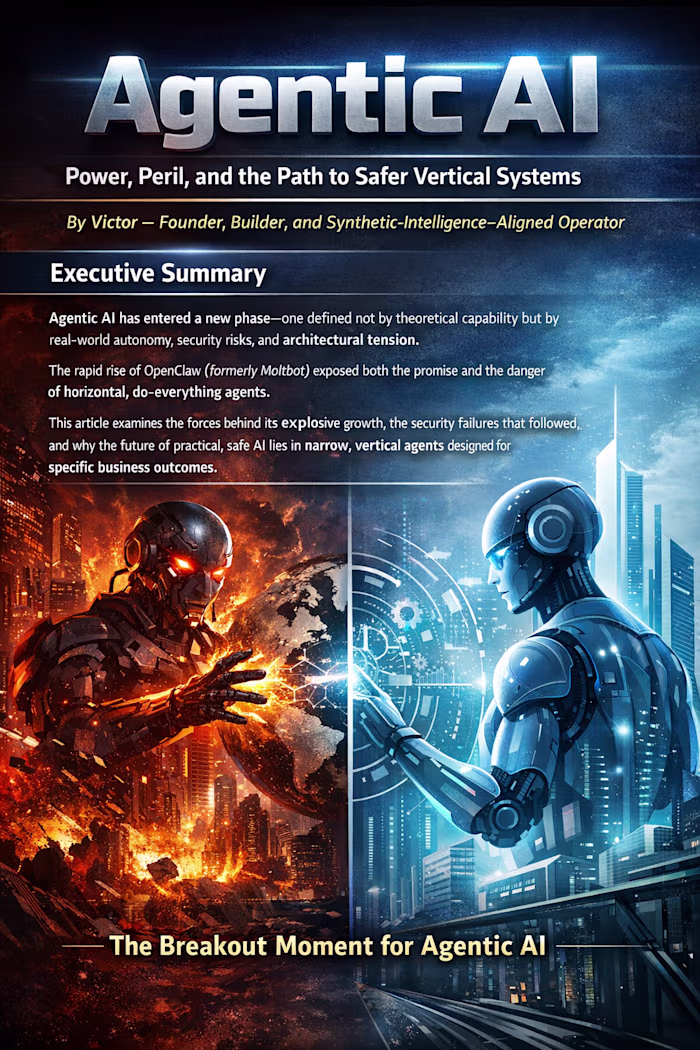 Professional Article Rewrite (Publication‑Ready)
Agentic AI: