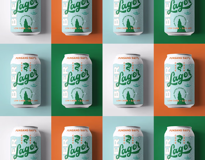 Cape York Lager Brand Identity & Packaging Design