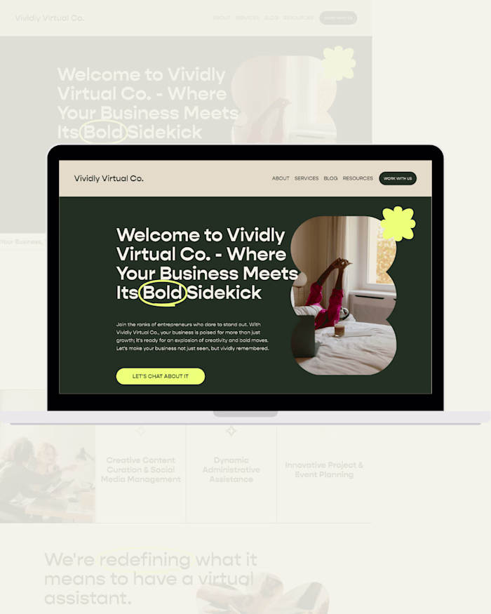 Vividly: Squarespace Web Design for Service-Based Businesses