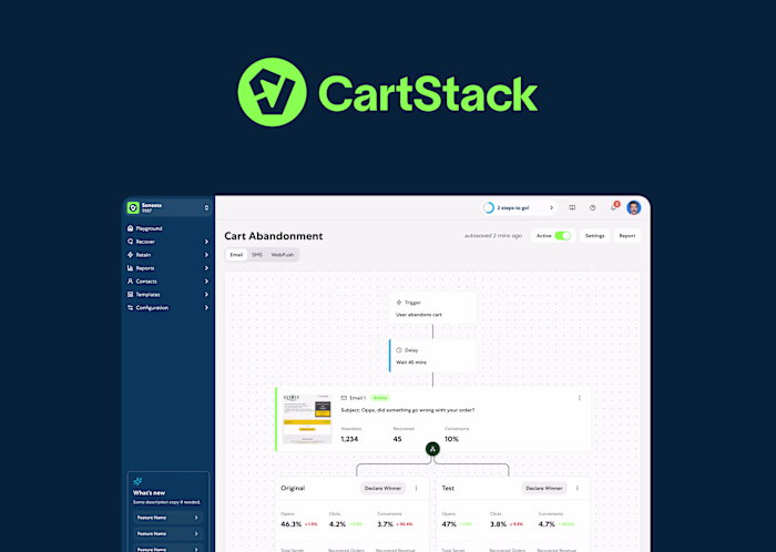 Design System and User Flow Development for CartStack