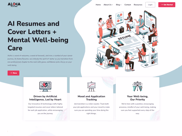 Aloha Resume (AI Platform)