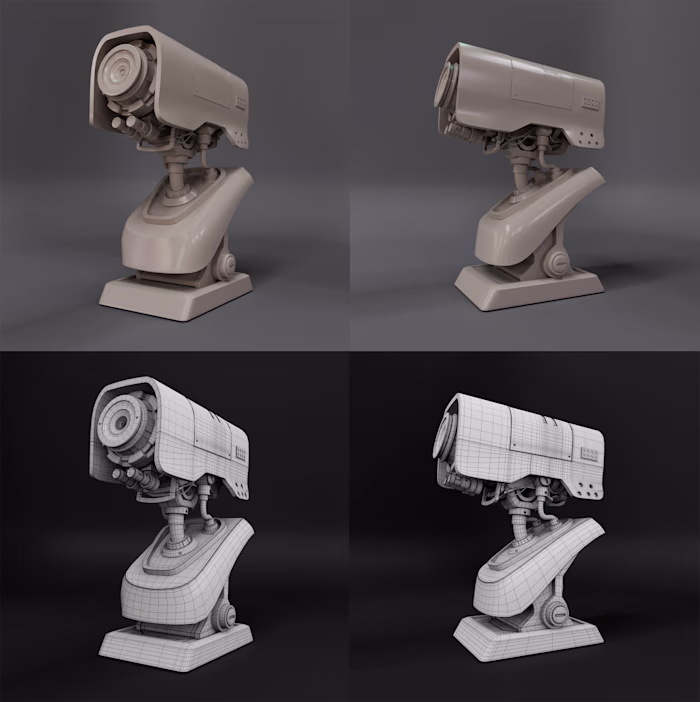 Personal project focused on hard surface modeling, texturing...