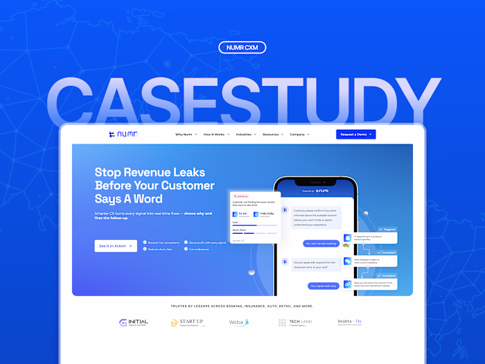 NumrCXM Webflow Development
